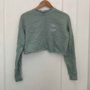 Cropped sweatshirt